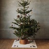 Håndflettet Juletreskjørt Natural