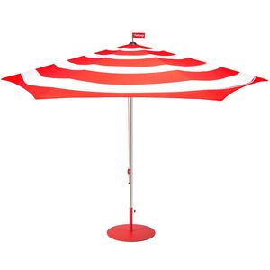 Stripesol parasoll 350 cm rød