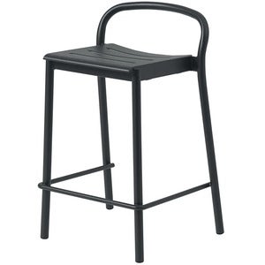 Linear Steel Lav barkrakk Anthracite Black 