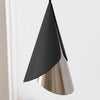 Cornet Lampeskjerm Black/Steel