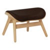 A Conversation Piece Ottoman Fotskammel Oak/Umage Leather Brown