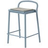 Linear Steel Sittepute til barkrakk Light Grey