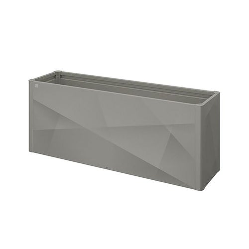 Dyrkingsbed 2 x 0,5 X-Design metallic quartz grå