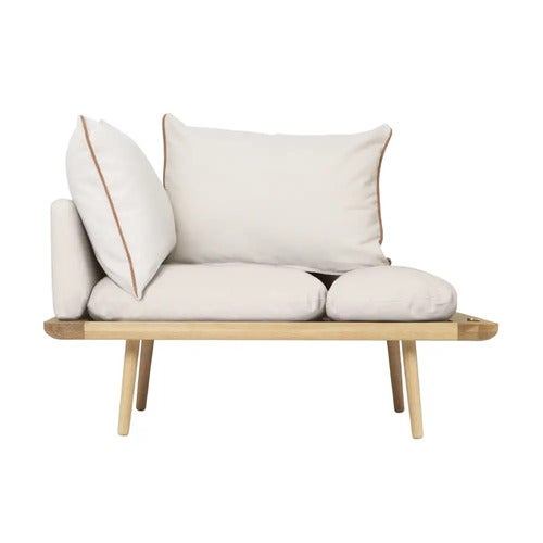 Lounge Around  1,5-seters sofa Oak/White Sands