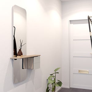One More Look Speil Eik/Nuance Mist