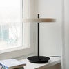 Asteria table Bordlampe Ø31 cm Pearl White/Black Stem