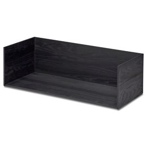 Vivlio Hylle Large Svart eik