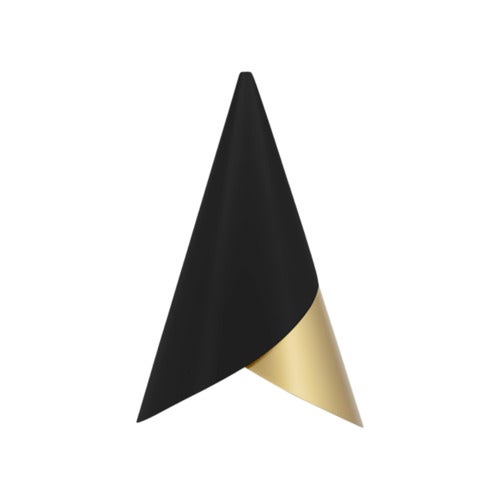Cornet Lampeskjerm Black/Brass