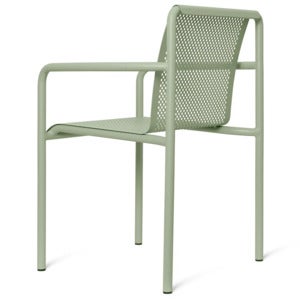 Dapple stol med armlener Tea Green