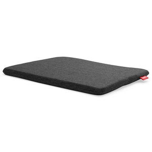 Concrete seat pillow thunder grey