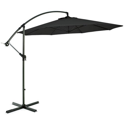 Sidewinder parasoll 300 cm metall/svart