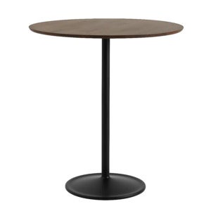 Soft barbord 95 cm - Dark Oiled Oak Black