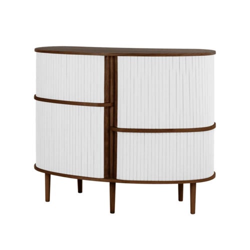 Audacious Highboard Skap mørk eik/Sterling
