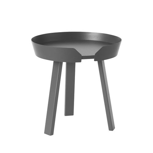 Around salongbord Ø45 cm- Anthracite 