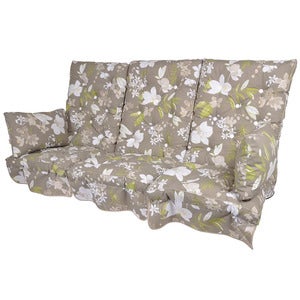 Hengekøyeputer Høy Rygg Beige Botanical