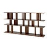 Irregular Hylle Lakkert teak 224 x 37 x 115 cm
