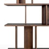Irregular Hylle lakkert teak 112 x 37 x 115 cm