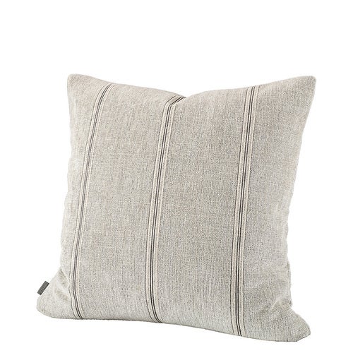 Serena Stripe putetrekk 50x50 cm - Oyster