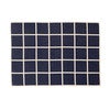 Vevd pledd i lammeull Criss Dark Blue