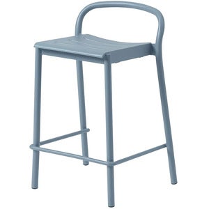 Linear Steel Lav barkrakk Pale Blue 