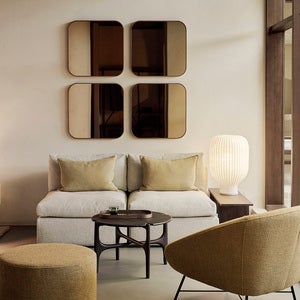 Velvet Putetrekk Sand 60x40 cm