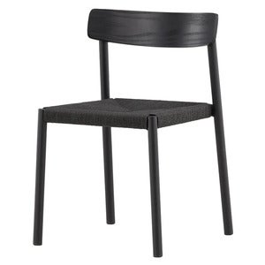 Malmön spisestol svart 