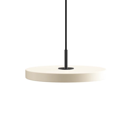 Asteria Plus Mini Ø31 cm taklampe Pearl White/Svart