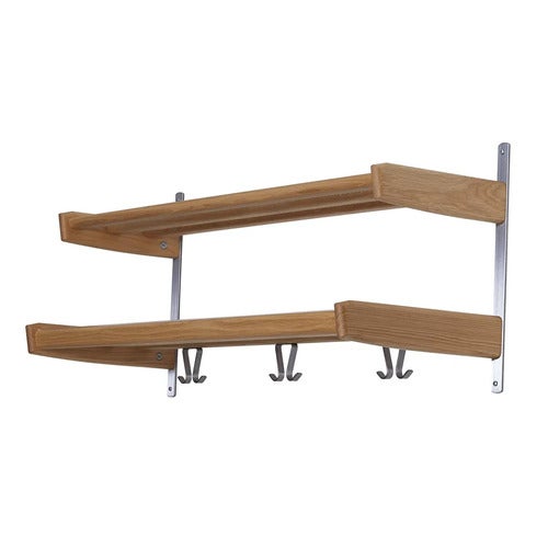 Meja Hattehylle 90 cm 2 hyller Oljet eik