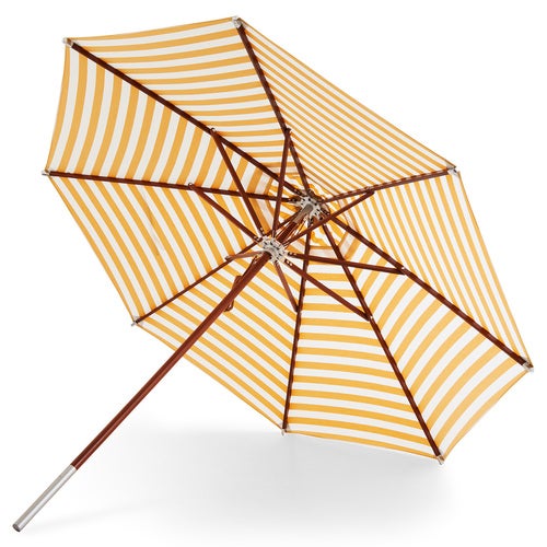 Atlantis Parasoll Ø330 Golden Yellow Stripes  