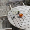 Drachmann bord 126 cm teak