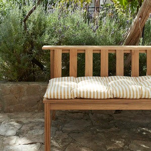 Barriere pute 125X43 cm Gyllengul stripe