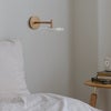 Asteria Wall Short Vegglampe Ø15 cm Pearl White