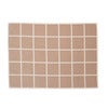 Vevd pledd i lammeull Criss Beige