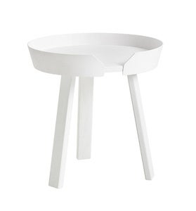 Around salongbord Ø45 cm- White 