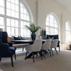 Hunter spisebord 240 x 110 cm svart Artwood