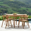 Bok Spisebord Ø125 cm Teak 