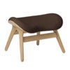 A Conversation Piece Ottoman Fotskammel Oak/Teddy Brown