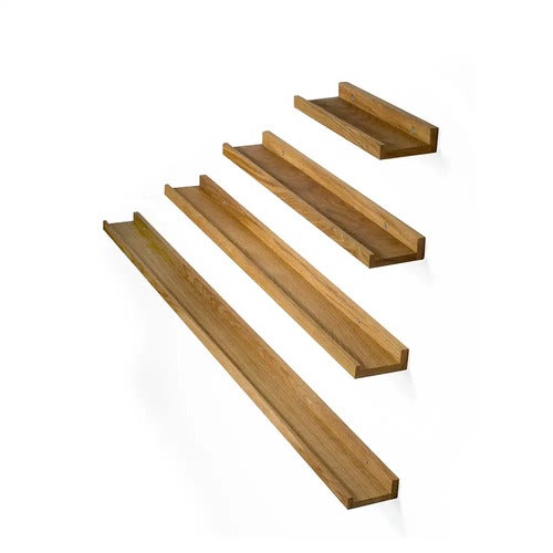 Zitti Bildehylle 30 cm i oljet eik