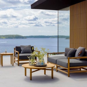 Saltholm lenestol Teak