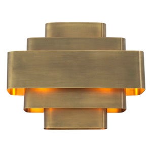  Vegglampe Pegaso Vintage Brass