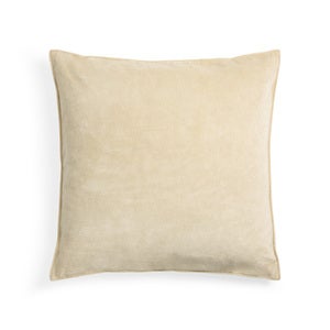 Velvet Pute Sand 50x50 cm