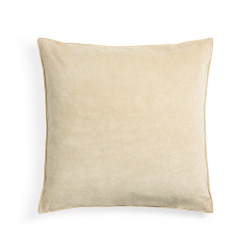 Velvet Putetrekk Sand 50x50 cm