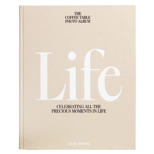 Fotoalbum- Life, Beige