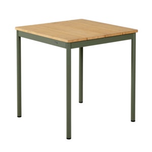 Nox Bistro bord 70x70 - Bambus/Nordisk Grønn