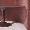 Midst spisebord 120 cm - Dark Red Linoleum Dark Red