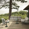 Settle 3-seters sofa Ribbed Weave 2/Dark Green 