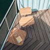 Lilium Sofabord 60x60 cm Teak