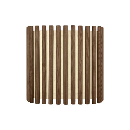 Komorebi lampeskjerm firkantet medium Dark Oak
