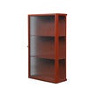 Haze Vegghengt Skap - Reeded Glass - Oxide Red