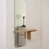 One More Look Speil Eik/Pearl White